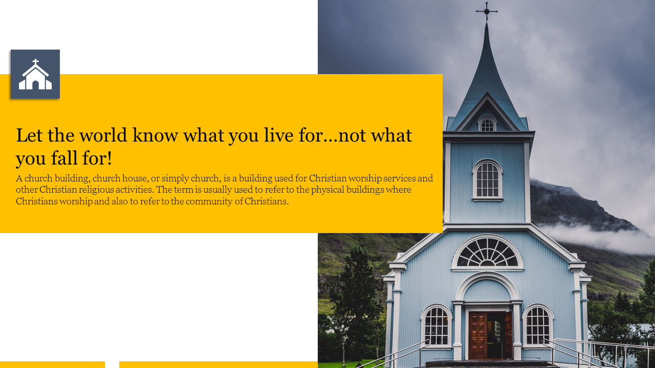Free - Effective Church PowerPoint Templates Presentation Slide